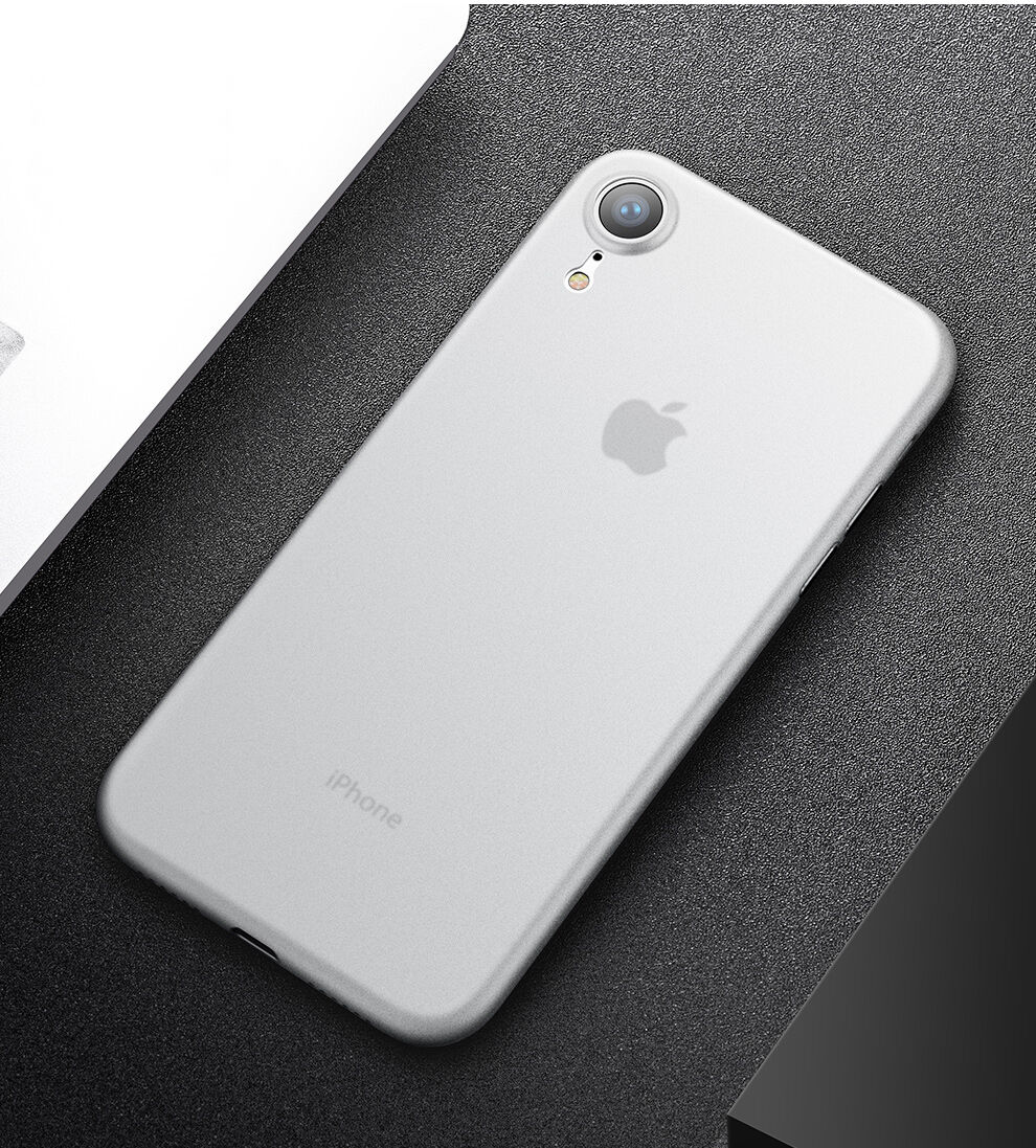 CAFELE изключително тънък кейс за iPhone XR - черна