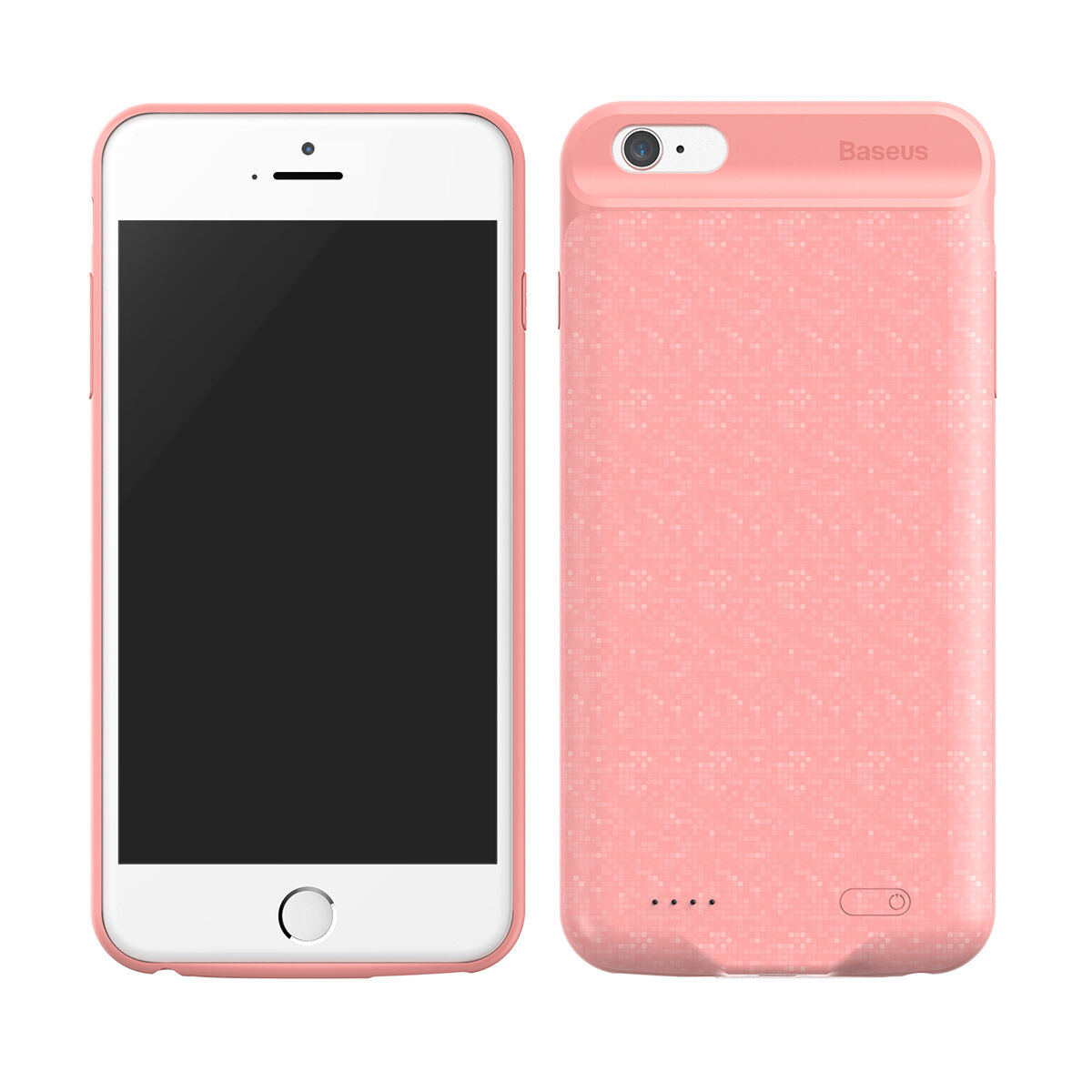 BASEUS калъф с батерия 7300mAh за 6 Plus / 6S Plus - червен