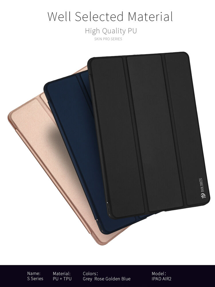 DUX DUCIS калъф със стойка за iPad mini 4 / 5 - черно