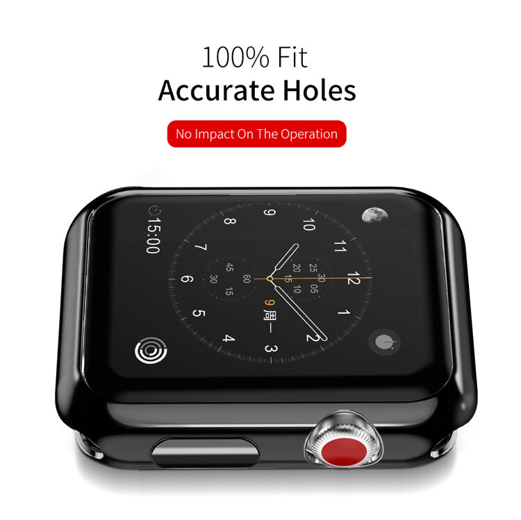 Dux Ducis Мек пластмасов защитен калъф за Apple Watch 42mm - cребрист Dux Ducis Мек пластмасов защитен калъф за Apple Watch 42mm - cребрист