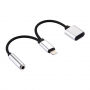Адаптер от Lightning / 3.5 jack за зареждане и слушане на музика
