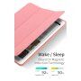 DUX DUCIS Domo калъф с място за Apple Pencil и функция събуждане / сън за iPad 9,7" (2017/2018) - черно