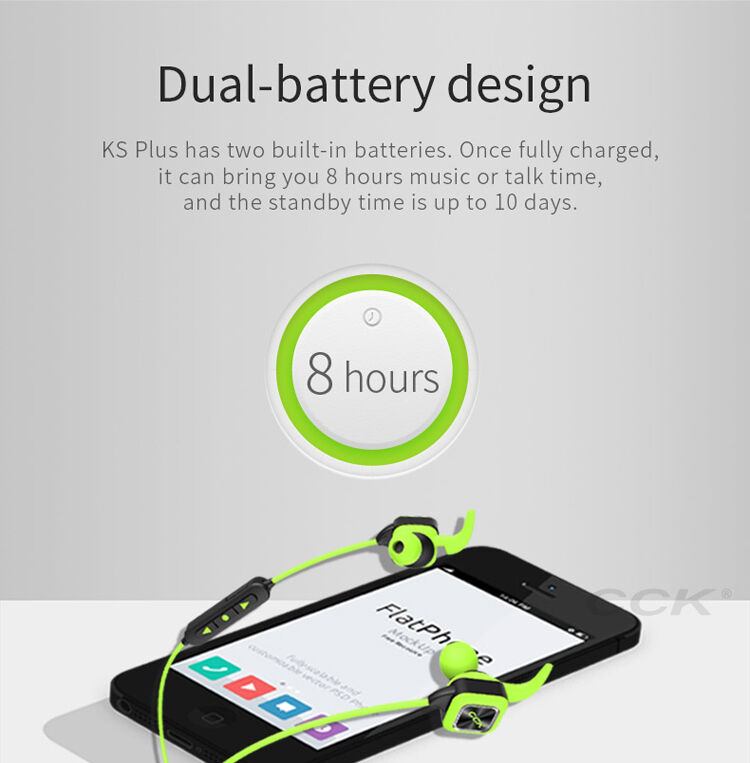 CCK безжични Bluetooth слушалки за Apple iPhone - бяла
