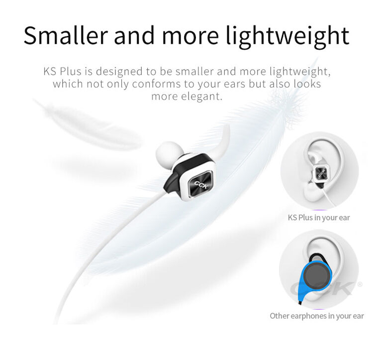 CCK безжични Bluetooth слушалки за Apple iPhone - бяла
