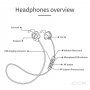 CCK безжични Bluetooth слушалки за Apple iPhone - бяла