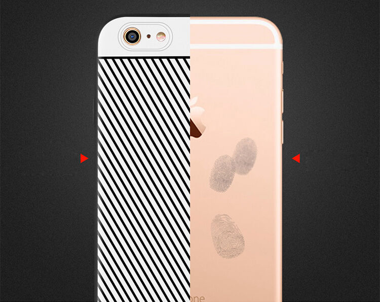 WAKING DRAGON елегантен кейс от мека пластмаса за Apple iPhone 6 / 6S - червен