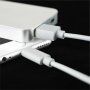 OPSO lightning кабел за синхронизиране и зареждане с MFi сертификат за Apple iPhone / iPad / iPod - бял - 2m