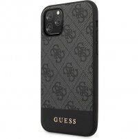 Guess 4G Stripe кейс за iPhone 11 Pro Max - сив