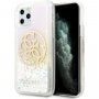 Guess Glitter Circle блестящ кейс за iPhone 11 Pro Max - прозрачен