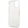 Guess Glitter Circle блестящ кейс за iPhone 11 Pro Max - прозрачен