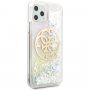 Guess Glitter Circle блестящ кейс за iPhone 11 Pro Max - прозрачен