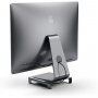 Satechi алуминиева стойка за компютър с няколко порта iMac - космично сива