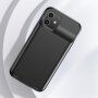 Usams кейс с батерия 4500mAh за iPhone 11 - черен