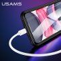 Usams кейс с батерия 4500mAh за iPhone 11 - черен