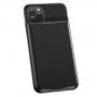 Usams кейс с батерия 4500mAh за iPhone 11 Pro Max - черен
