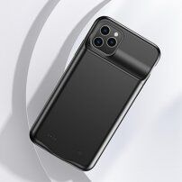 Usams кейс с батерия 3500mAh за iPhone 11 Pro - черен
