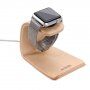 SAMDI дървена докинг станция за Apple Watch / iPhone - светло дърво