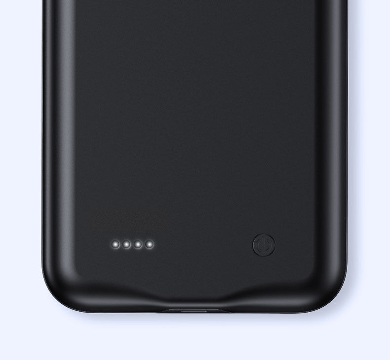 Usams кейс с батерия 3500mAh за iPhone 11 Pro - черен