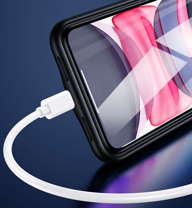 Usams кейс с батерия 3500mAh за iPhone 11 Pro - черен