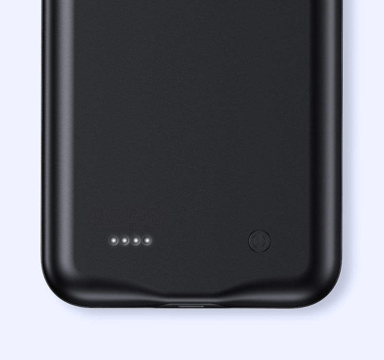 Usams кейс с батерия 4500mAh за iPhone 11 Pro Max - черен