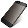 Устойчив калъф за iPhone 5 / 5S / SE (2016) - сив
