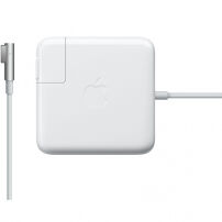 Оригинално Apple зарядно / адаптер за MacBook Pro 15" и 17"- 85W с конектор MagSafe (форма L) / MC556Z/B, A1343, A1222