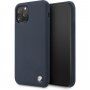 BMW Signature силиконов кейс за iPhone 11 Pro Max - морско син