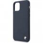 BMW Signature силиконов кейс за iPhone 11 Pro Max - морско син