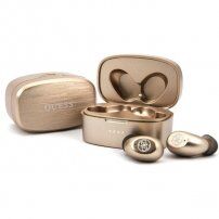 Guess Wireless Stereo безжични слушалки с калъф за зареждане за устройства на Apple - златна