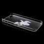Прозрачен кейс за iPhone 5 / 5S / SE (2016) - луд Хоумър Симпсън