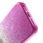 3в1 бляскащ гръб за iPhone 5 / 5S /SE (2016) -розов