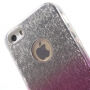 3в1 бляскащ гръб за iPhone 5 / 5S /SE (2016) -розов