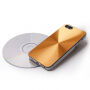Пластмасов кейс със CD покритие за iPhone 5 / 5S / SE (2016) - златен