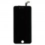 Refurbished Original Резервен LCD дисплей с тъч скрийн и рамка за Apple iPhone 6 Plus - черен