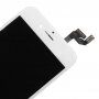 Premium Резервен LCD дисплей с тъч скрийн и рамка за Apple iPhone 6S - бял