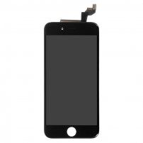 Premium Резервен LCD дисплей с тъч скрийн и рамка за Apple iPhone 6S - черен