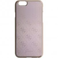 Guess 4G Metallic Hard кейс за iPhone 6 / 6S - розов