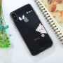 Калъф за iPhone XS / iPhone X – с котка и заешки ушички