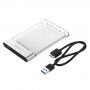 ORICO външна кутия за хард диск 2,5" с конектор USB 3.0 - прозрачно