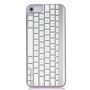 Защитен пластмасов кейс за iPhone SE (2016) / 5S / 5 - клавиатура