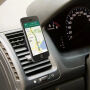 Универсален магнитен държач / стойка за вентилационна решетка на кола за iPhone - черен