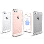 USAMS пластмасов кейс с формата на диаманти с прахоустойчиви тапи за iPhone SE (2016) / 5S / 5