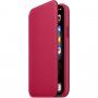 Apple Folio оригинален кожен калъф за iPhone 11 Pro - малиново