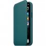 Oригинален Apple Folio кожен калъф за iPhone 11 Pro - тюркоазен като синьо рибарче