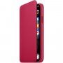 Oригинален Apple Folio кожен калъф за iPhone 11 Pro Max - малиново