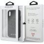Guess Saffiano кейс с лого за iPhone X / XS - черен