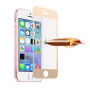 Закалено 3D стъкло за целия телефон за iPhone SE (2016)/ 5S / 5 - 0,3 mm - златно