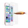 Закалено 3D стъкло за целия телефон за iPhone SE (2016)/ 5S / 5 - 0,3 mm - бяло