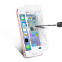 Закалено 3D стъкло за целия телефон за iPhone SE (2016)/ 5S / 5 - 0,3 mm - бяло