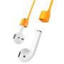 BASEUS силиконова магнитна стойка против изгубване за AirPods -оранжева